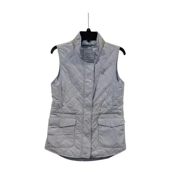 PETER MILLAR Addison Quilted Travel Vest ICE BLUE Women’s M Golf Outdoor Luxury - Picture 4 of 16